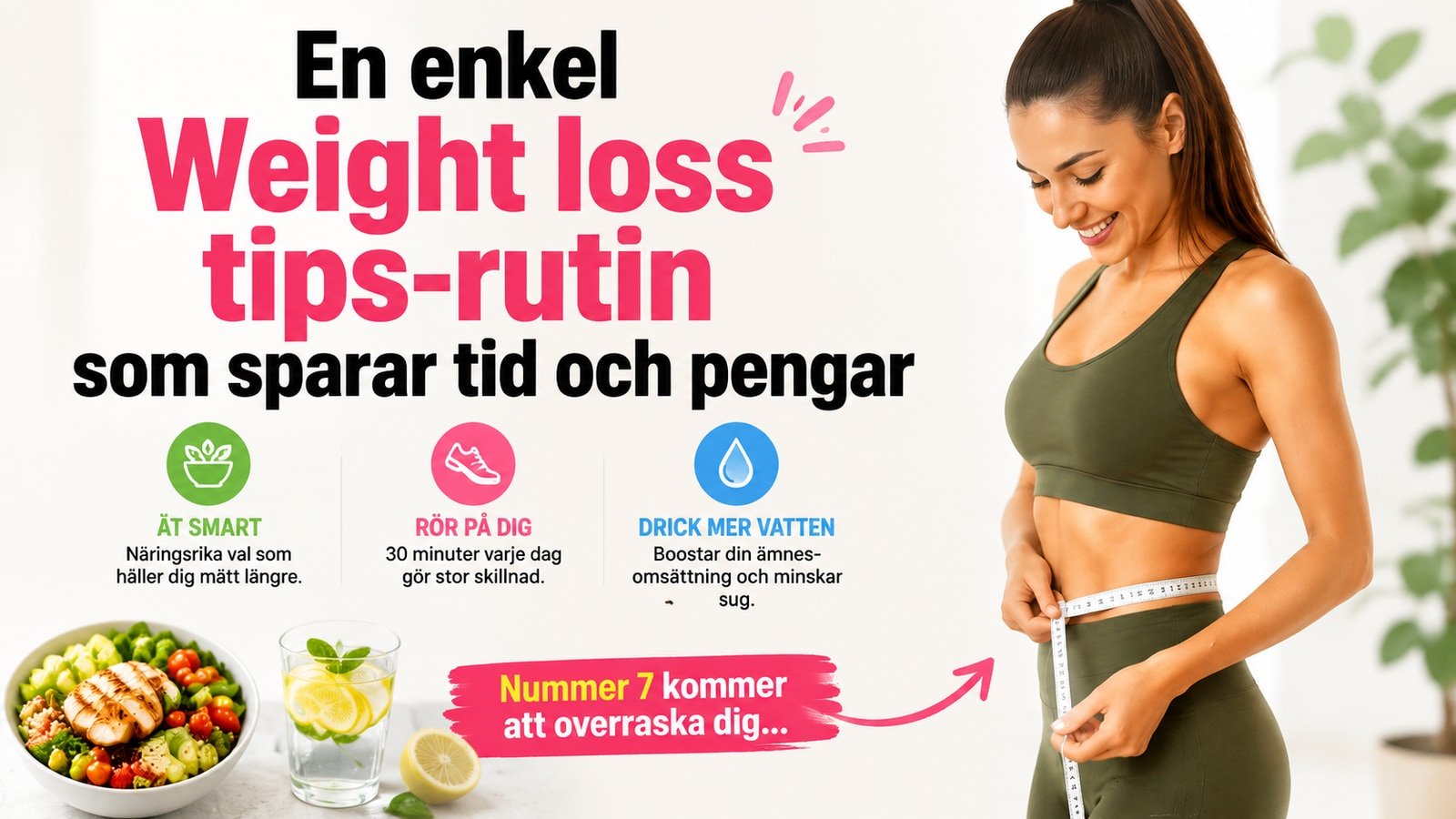 En enkel Weight loss tips-rutin som sparar tid och pengar
