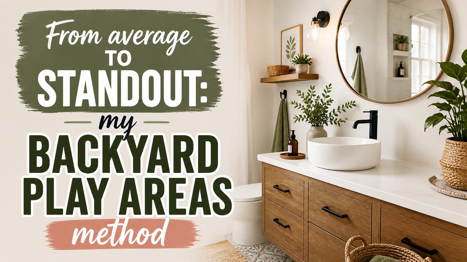 From average to standout: my Backyard Play Areas method