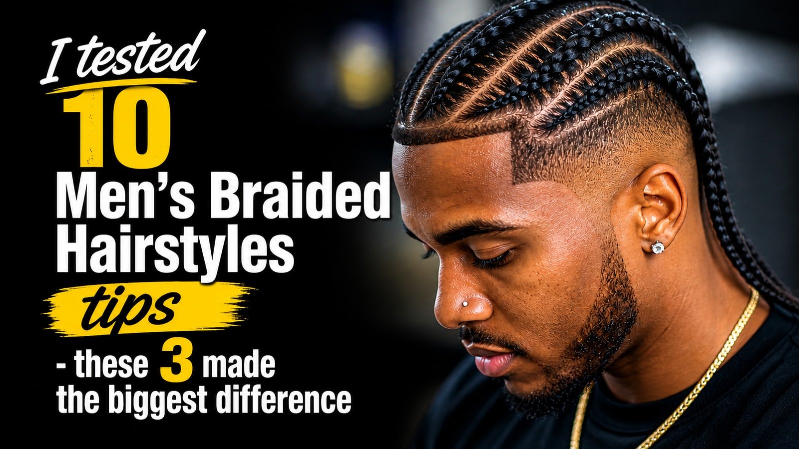 I tested 10 Men's Braided Hairstyles tips - these 3 made the biggest difference