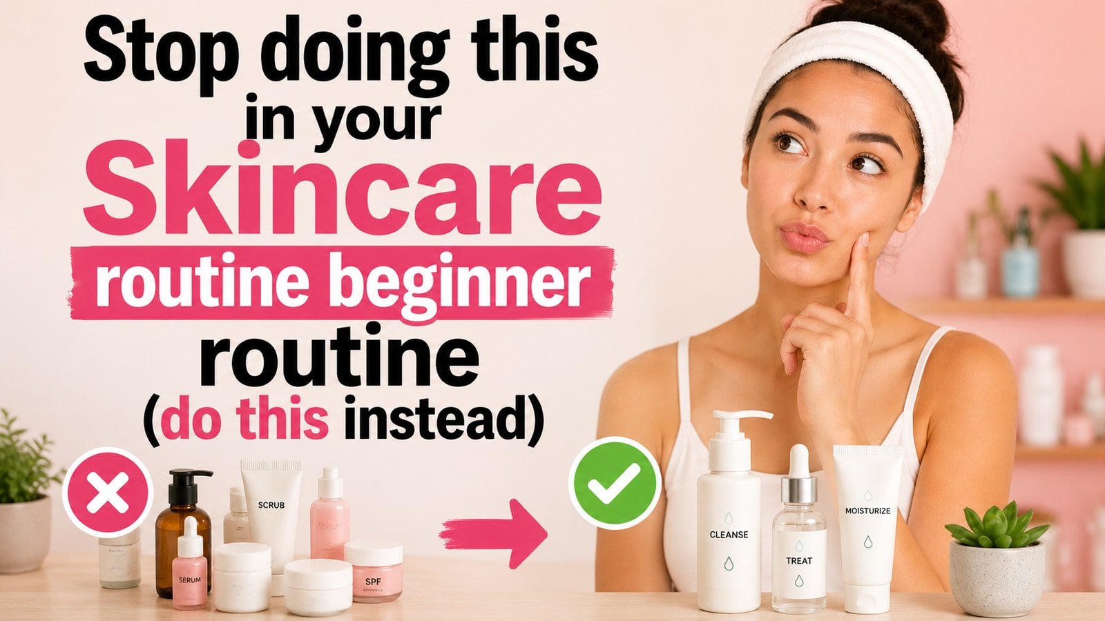 Stop doing this in your Skincare routine beginner routine (do this instead)