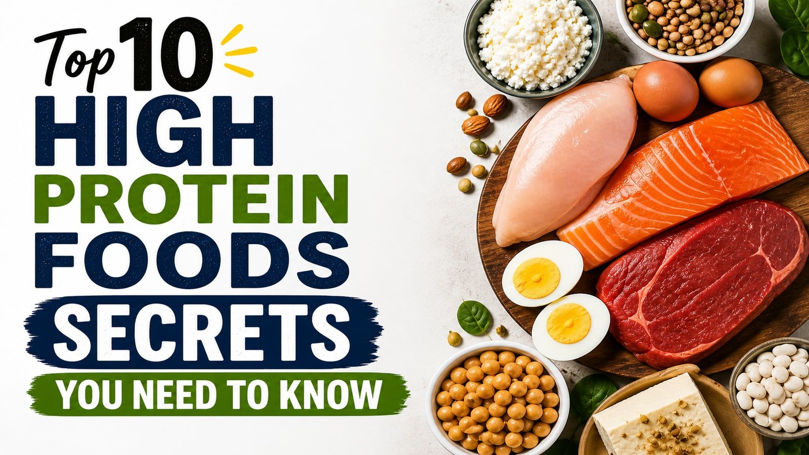 Top 10 High protein foods Secrets You Need to Know