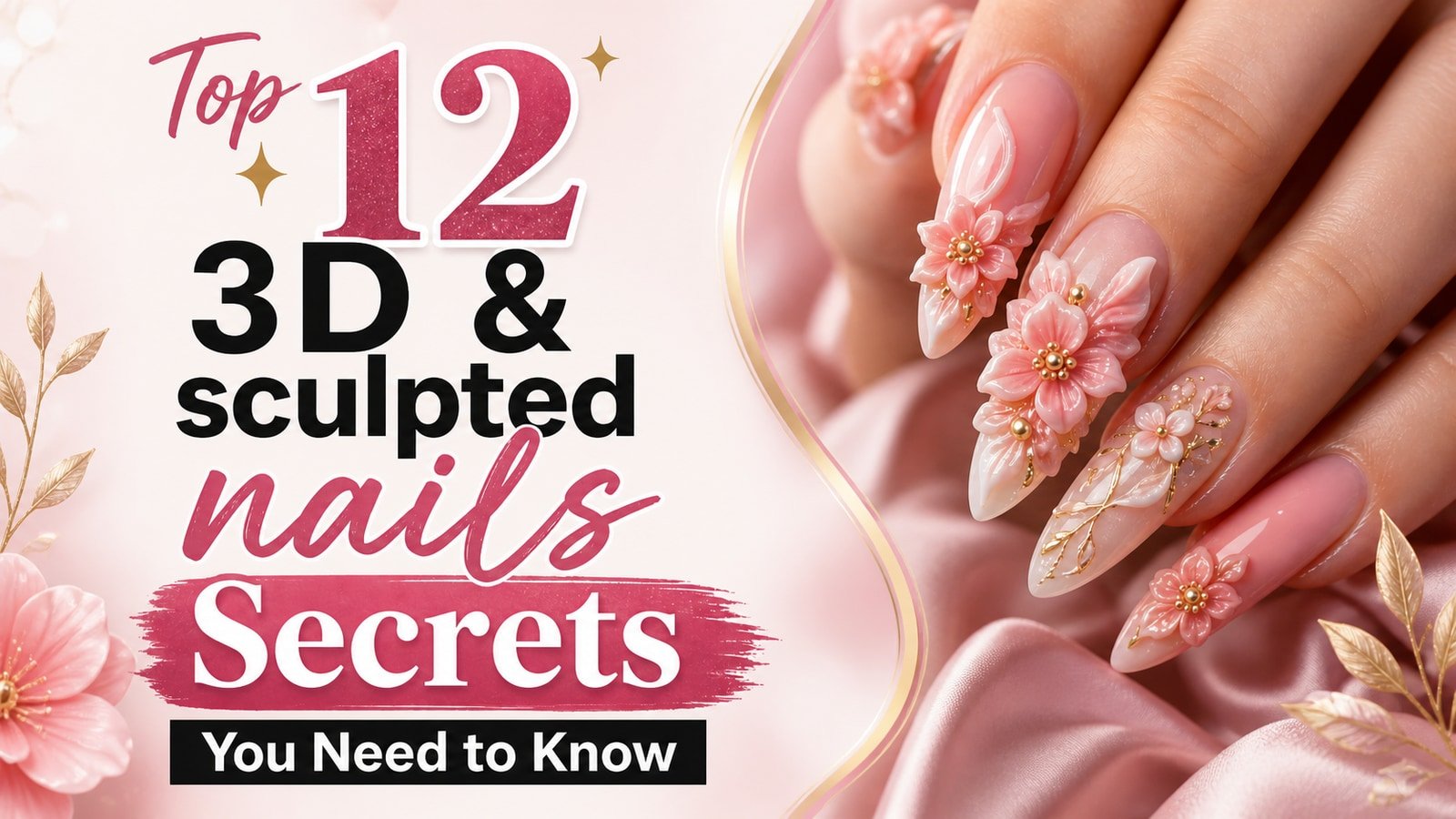 Top 12 3D & sculpted nails Secrets You Need to Know