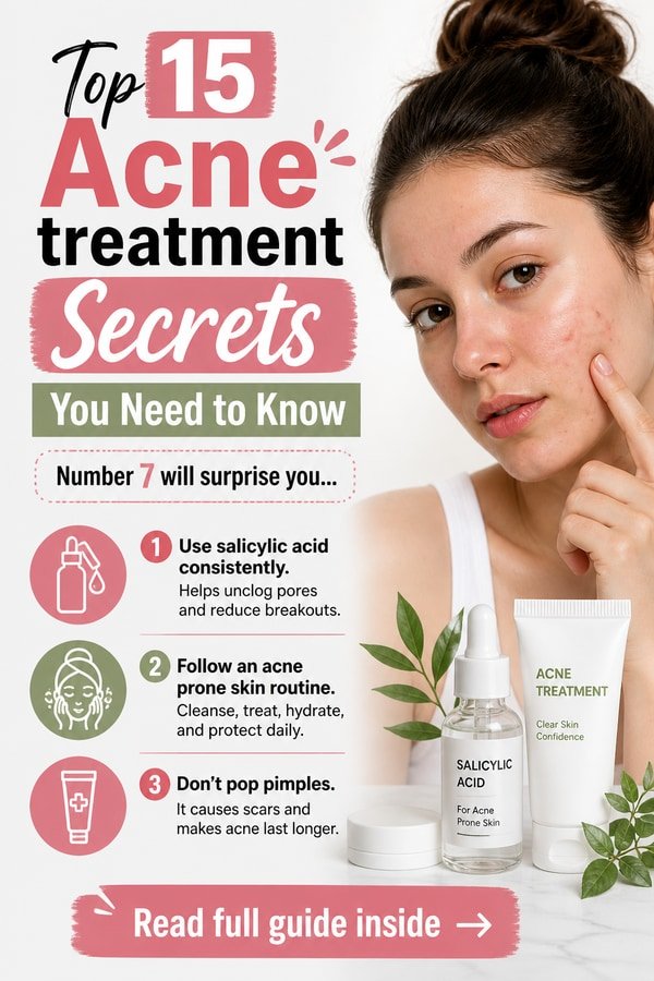 Top 15 Acne treatment Secrets You Need to Know