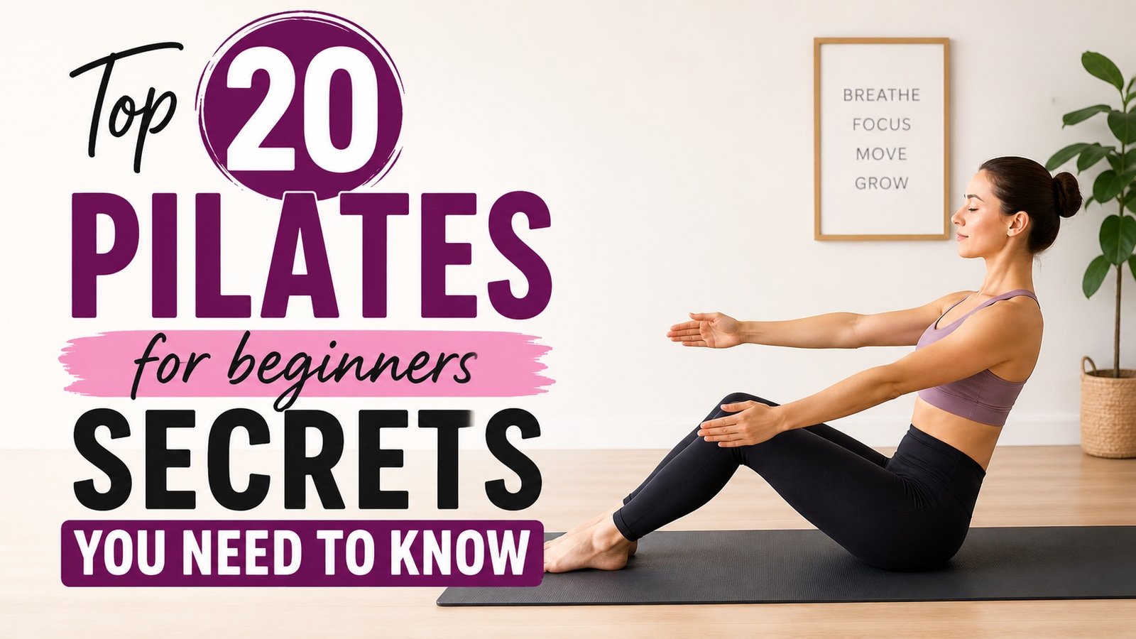 Top 20 Pilates for beginners Secrets You Need to Know