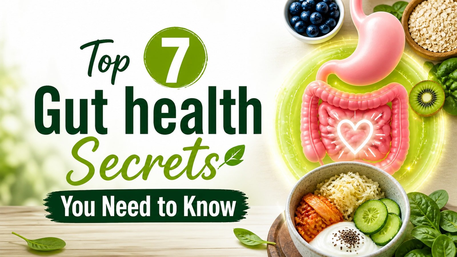 Top 7 Gut health Secrets You Need to Know